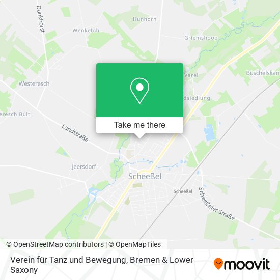 Verein für Tanz und Bewegung map