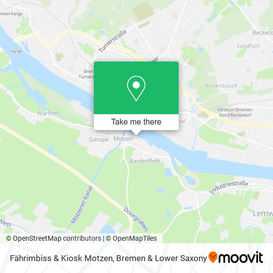 Fährimbiss & Kiosk Motzen map