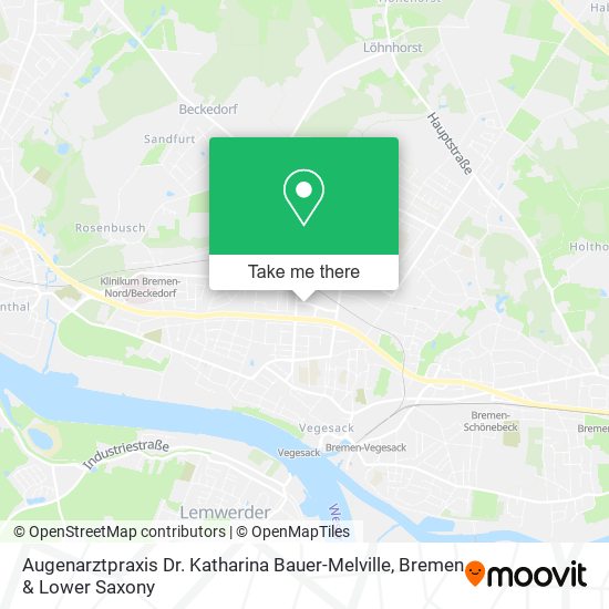 Augenarztpraxis Dr. Katharina Bauer-Melville map