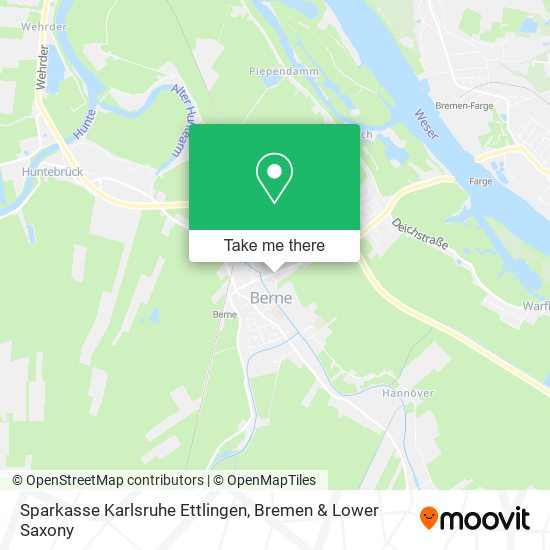 Sparkasse Karlsruhe Ettlingen map