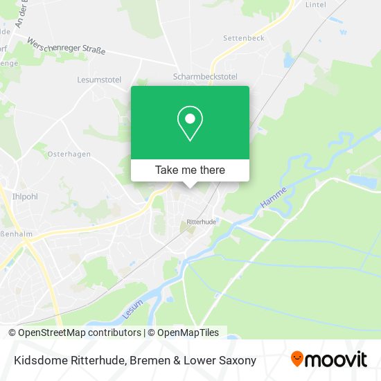 Kidsdome Ritterhude map