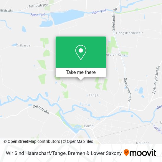 Wir Sind Haarscharf/Tange map