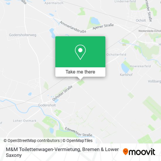 M&M Toilettenwagen-Vermietung map