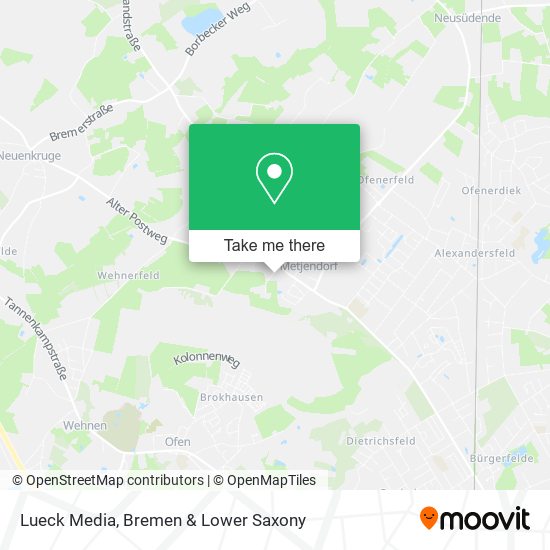 Lueck Media map