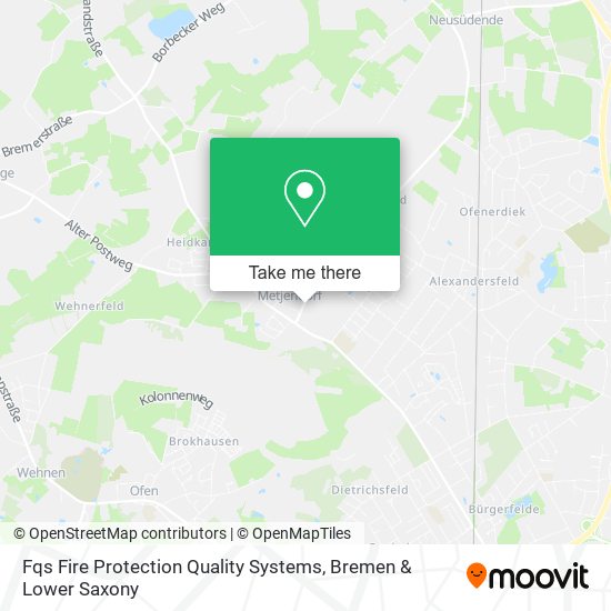 Fqs Fire Protection Quality Systems map
