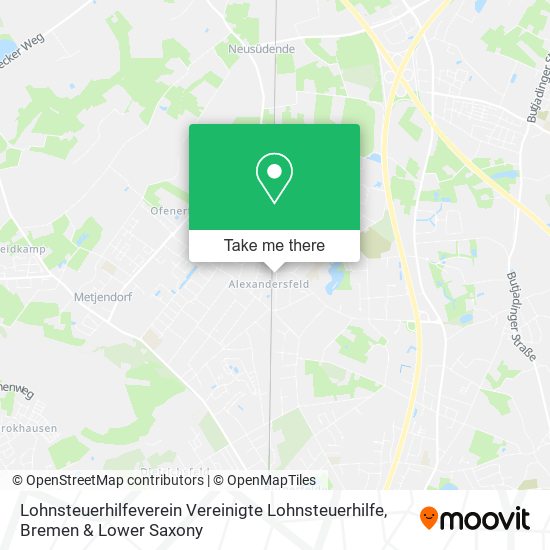 Lohnsteuerhilfeverein Vereinigte Lohnsteuerhilfe map