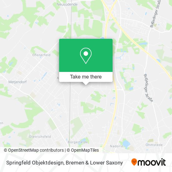 Springfeld Objektdesign map