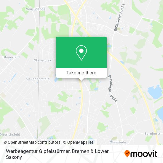 Werbeagentur Gipfelstürmer map