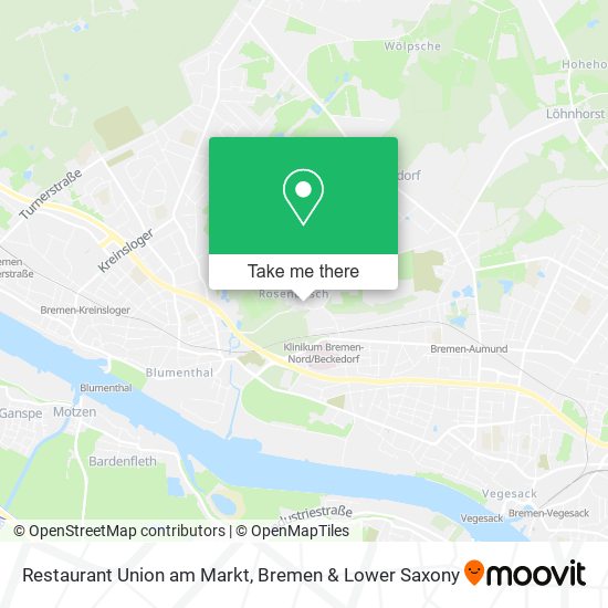 Restaurant Union am Markt map