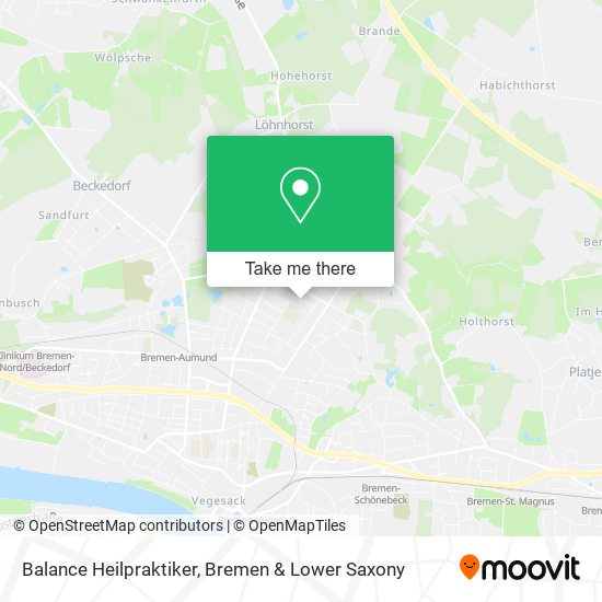 Balance Heilpraktiker map