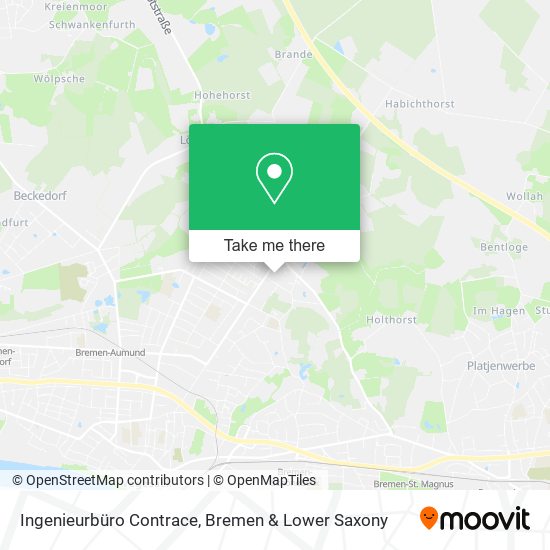 Ingenieurbüro Contrace map