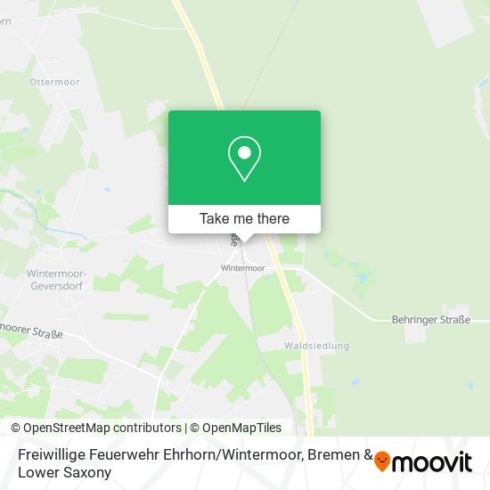 Freiwillige Feuerwehr Ehrhorn / Wintermoor map