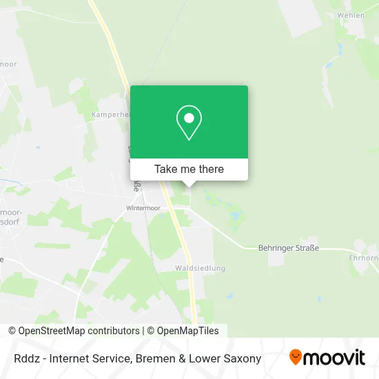 Rddz - Internet Service map