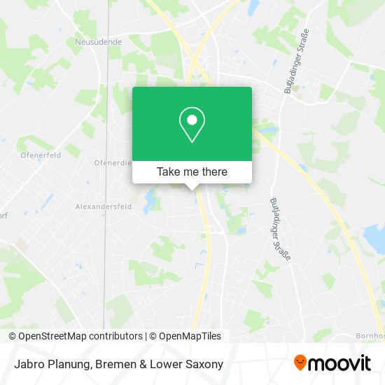 Jabro Planung map
