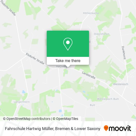 Fahrschule Hartwig Müller map