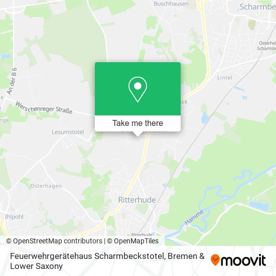 Feuerwehrgerätehaus Scharmbeckstotel map