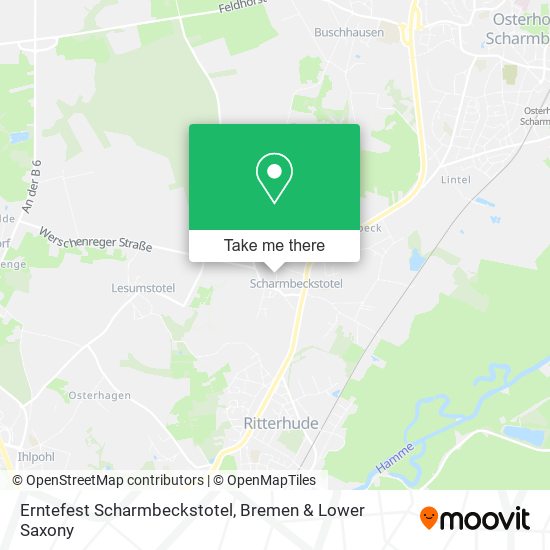Erntefest Scharmbeckstotel map
