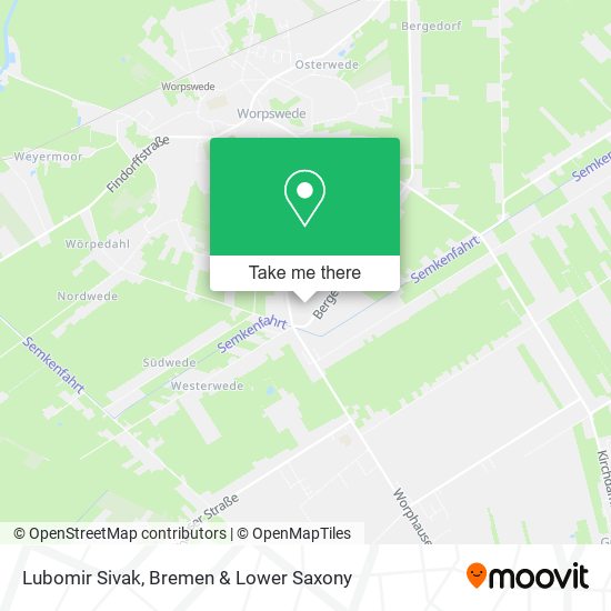 Lubomir Sivak map