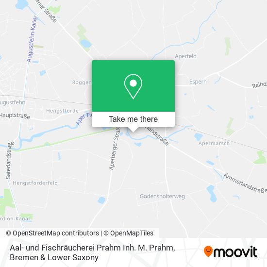 Aal- und Fischräucherei Prahm Inh. M. Prahm map