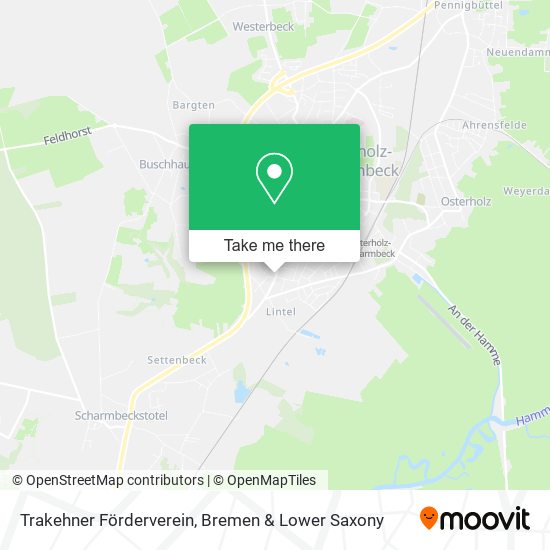Trakehner Förderverein map