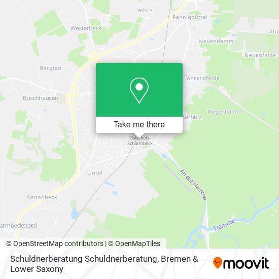Schuldnerberatung Schuldnerberatung map