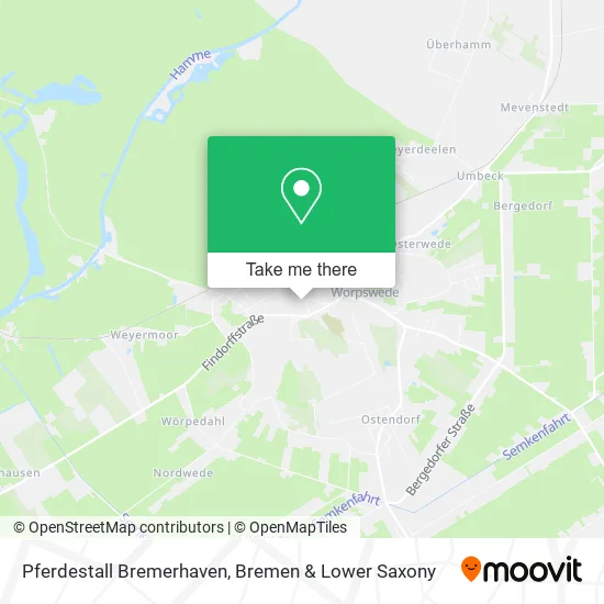 Pferdestall Bremerhaven map