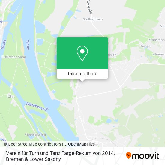 Verein für Turn und Tanz Farge-Rekum von 2014 map