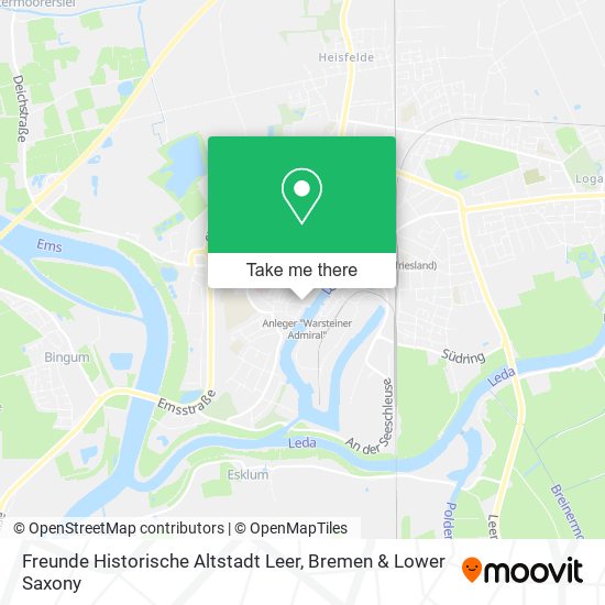 Freunde Historische Altstadt Leer map