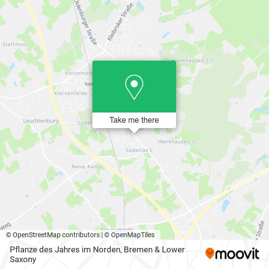 Pflanze des Jahres im Norden map