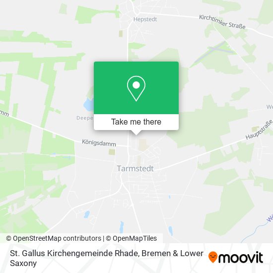 St. Gallus Kirchengemeinde Rhade map