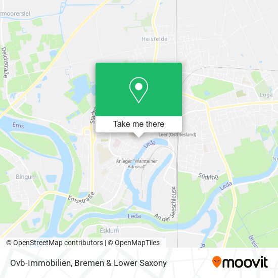 Ovb-Immobilien map