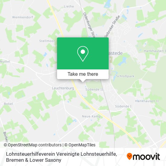 Lohnsteuerhilfeverein Vereinigte Lohnsteuerhilfe map
