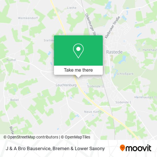 J & A Bro Bauservice map
