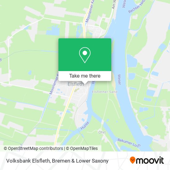 Volksbank Elsfleth map