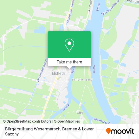 Bürgerstiftung Wesermarsch map