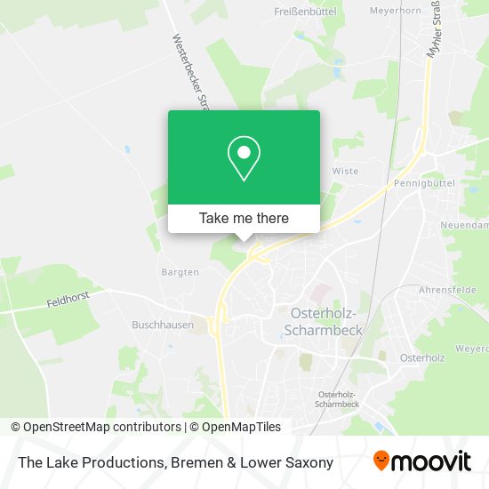 The Lake Productions map