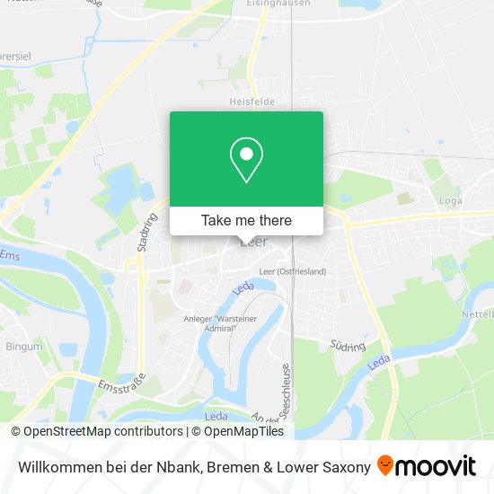 Willkommen bei der Nbank map