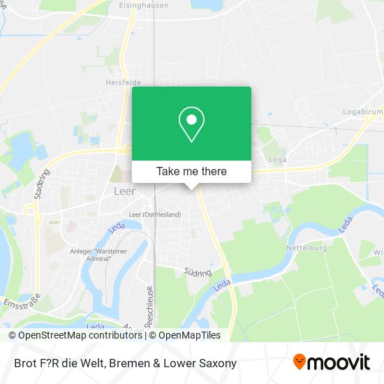 Brot F?R die Welt map
