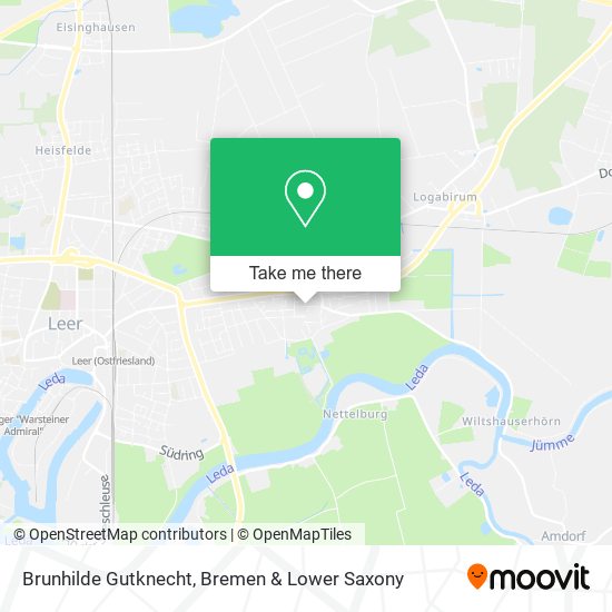 Brunhilde Gutknecht map