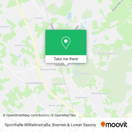 Sporthalle Wilhelmstraße map