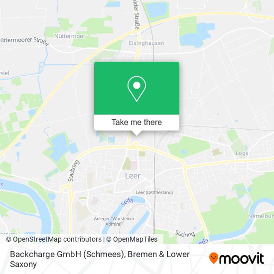 Backcharge GmbH (Schmees) map