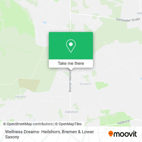 Wellness Dreams- Heilshorn map