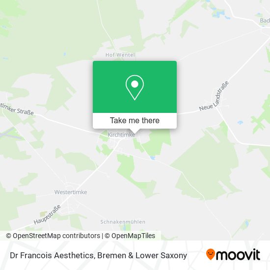 Dr Francois Aesthetics map