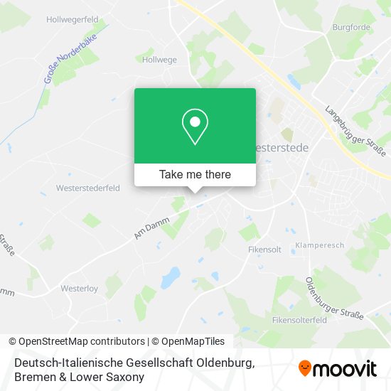 Deutsch-Italienische Gesellschaft Oldenburg map