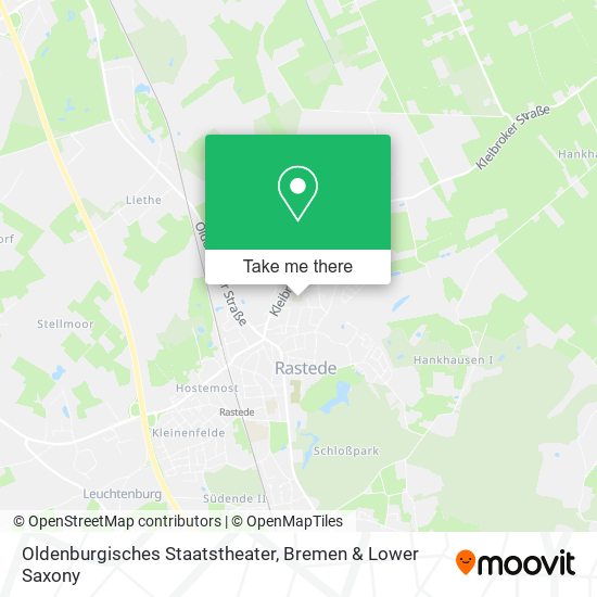 Oldenburgisches Staatstheater map