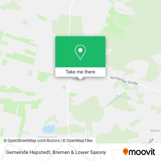 Gemeinde Hepstedt map