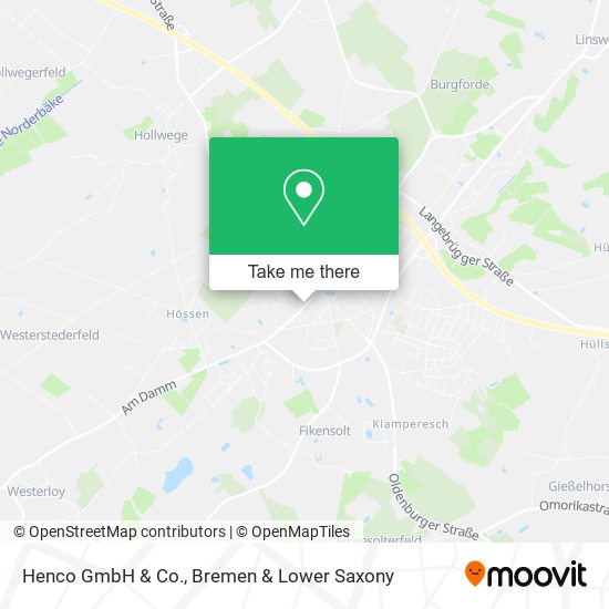 Henco GmbH & Co. map