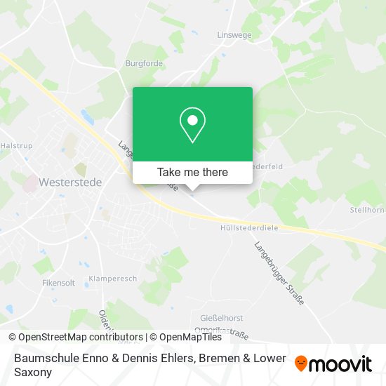 Baumschule Enno & Dennis Ehlers map