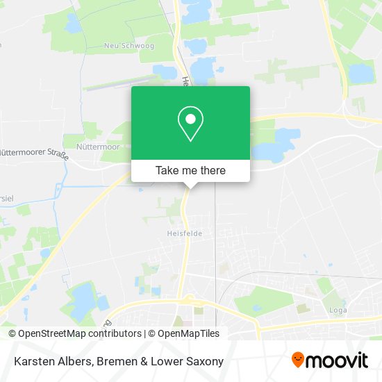 Karsten Albers map