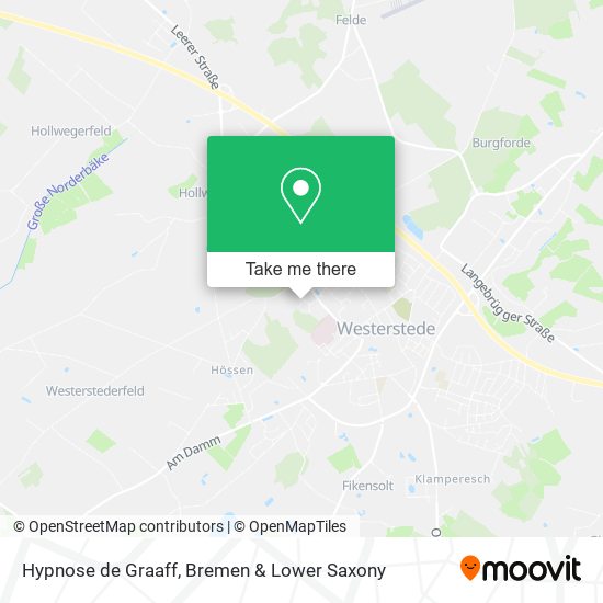Hypnose de Graaff map